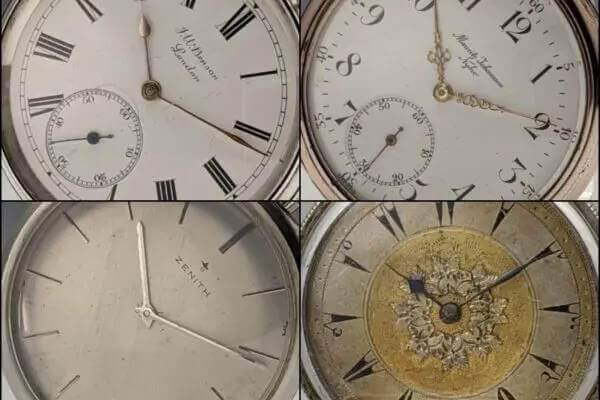 懐中時計の文字盤について