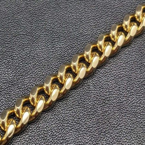 K24金板夾式阿爾伯特鏈 Kihei 鏈節