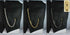 Black Hematite Plate Clip Type Albert Chain Kihei Link