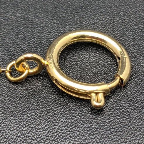 K24ゴールドプレート 引き輪式 アルバートチェーン 軽量デザインリンク