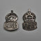 1938年 英国ヴィンテージ 純銀製 ARP(空襲警戒員)バッジペア Royal Mint