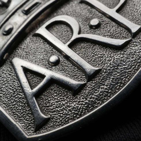 1938年 英国ヴィンテージ 純銀製 ARP(空襲警戒員)バッジペア Royal Mint