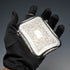 1916 English Antique Sterling Silver Card Case with Chain 71g Edwin Joseph Houlston