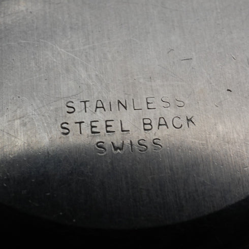 British Vintage J.W.Benson Men's Mechanical Watch Alloy Case 17 Jewels Good Working Order