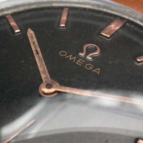 約1962年 OMEGA 男士機械錶 Ref121.002-62 Cal.269 黑色錶盤 運行狀態良好