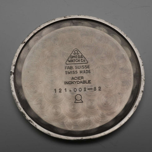 約1962年 OMEGA 男士機械錶 Ref121.002-62 Cal.269 黑色錶盤 運行狀態良好