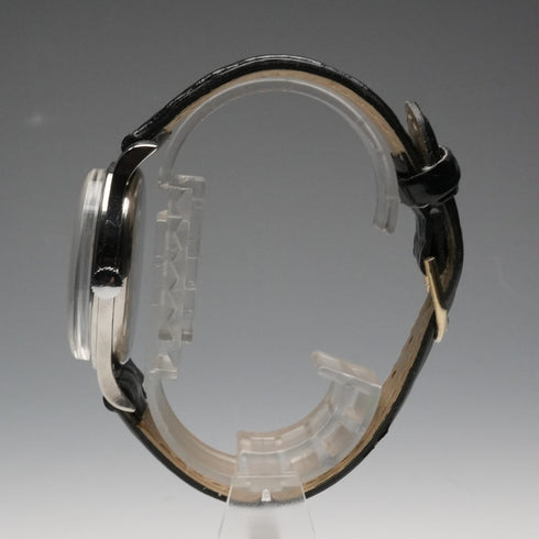 Circa 1958 Longines Men's Mechanical Watch Ref. 7137.1 Cal. 12.68Z Black Dial In good working order