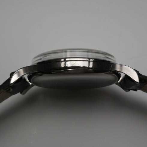 Circa 1958 Longines Men's Mechanical Watch Ref. 7137.1 Cal. 12.68Z Black Dial In good working order