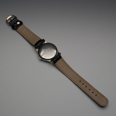 Circa 1958 Longines Men's Mechanical Watch Ref. 7137.1 Cal. 12.68Z Black Dial In good working order