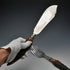 Circa 1898 UK Antique Antler Handle Fish Server Set by R.F. Mosley & Sons