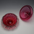 English Vintage Cranberry Glass, Assorted, Set of 5