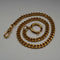 Vintage Rolled Gold Albert Chain with a ring clasp