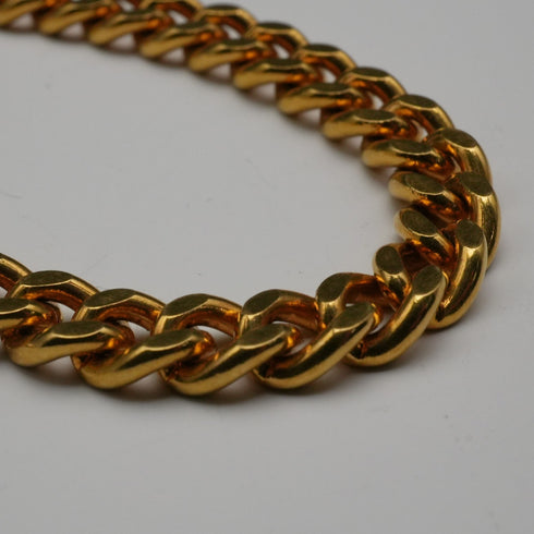 ヴィンテージ ロールドゴールド製 引き輪式 アルバートチェーン