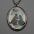 UK Vintage Romeo and Juliet Sterling Silver Pendant with Sterling Silver Chain