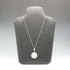 British Vintage Floral Filigree Sterling Silver Pendant with Sterling Silver Chain