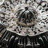 British Vintage Floral Filigree Sterling Silver Pendant with Sterling Silver Chain