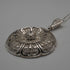British Vintage Floral Filigree Sterling Silver Pendant with Sterling Silver Chain