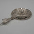 British Vintage Floral Filigree Sterling Silver Pendant with Sterling Silver Chain