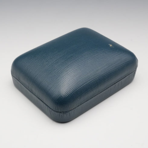 1977年 英国ヴィンテージ 純銀製 ジュビリーインゴットペンダント 純銀チェーン付 計42.3g ケース付