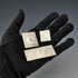 English Vintage Sterling Silver Edwardian Stamp Replica Ingot Set, Total 63g