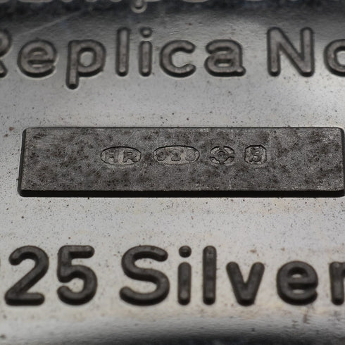 英国ヴィンテージ 純銀製 ヴィクトリアン切手 レプリカインゴットセット 計92.5g