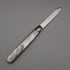 1905 British Antique Mother-of-Pearl Handle Sterling Silver Blade Penknife by Villiers & Jackson