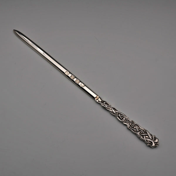 アイルランド ヴィンテージ 純銀製 レターオープナー 28g Alwright&Marshall