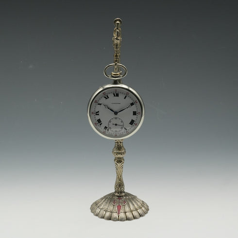 ヴィンテージ スペイン製 ボタフメイロ 灯籠型 金属製 懐中時計スタンド