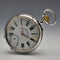 スイス アンティーク ゴリアテ懐中時計 直径63mm 800シルバーケース 動作良好