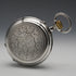 スイス アンティーク ゴリアテ懐中時計 直径63mm 800シルバーケース 動作良好