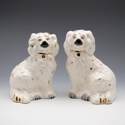 英國復古 Beswick 貝斯維克 斯塔福德郡犬 1378-5 高13.5公分