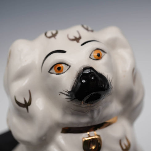 英國復古 Beswick 貝斯維克 斯塔福德郡犬 1378-5 高13.5公分