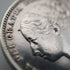 1884 Antique British Queen Victoria Silver Shilling Brooch 6.2g