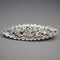 1914 British Antique Sterling Silver Brooch, Japonisme Bird Design, 2.3g, Joseph Richard