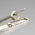 1895 Antique British Sterling Silver Brooch, Japonisme, Bird Design, 3.6g, Richard John Wakefield