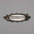 1895 Antique British Sterling Silver Brooch, Japonisme, Bird Design, 3.6g, Richard John Wakefield