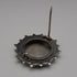 Antique Sterling Silver Brooch, Japonisme, Bird Design, 6.9g