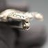 Vintage Sterling Silver Marcasite Ribbon Design Brooch 10.5g