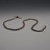 Circa 1919 English Antique Sterling Silver Albert Chain 40g (Fob not included)