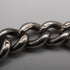 Circa 1919 English Antique Sterling Silver Albert Chain 40g (Fob not included)