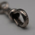Circa 1919 English Antique Sterling Silver Albert Chain 40g (Fob not included)