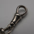 Circa 1919 English Antique Sterling Silver Albert Chain 40g (Fob not included)