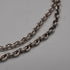 Vintage Sterling Silver & Amber Y-Drop Necklace 48cm 9g