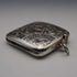1901 British Antique Sterling Silver Curved Vesta Case for Left-Handed Users 38g Hilliard & Thomason