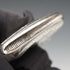 1901 British Antique Sterling Silver Curved Vesta Case for Left-Handed Users 38g Hilliard & Thomason