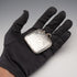 1901 British Antique Sterling Silver Curved Vesta Case for Left-Handed Users 38g Hilliard & Thomason