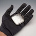 1901 British Antique Sterling Silver Curved Vesta Case for Left-Handed Users 38g Hilliard & Thomason