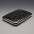 c. 1898 Antique Austrian 900 Silver Niello Inlaid Cigarette Case 124g