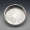 Vintage Silver-Plated Small Round Gallery Tray, 23cm Diameter