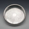 Vintage Silver-Plated Small Round Gallery Tray, 23cm Diameter